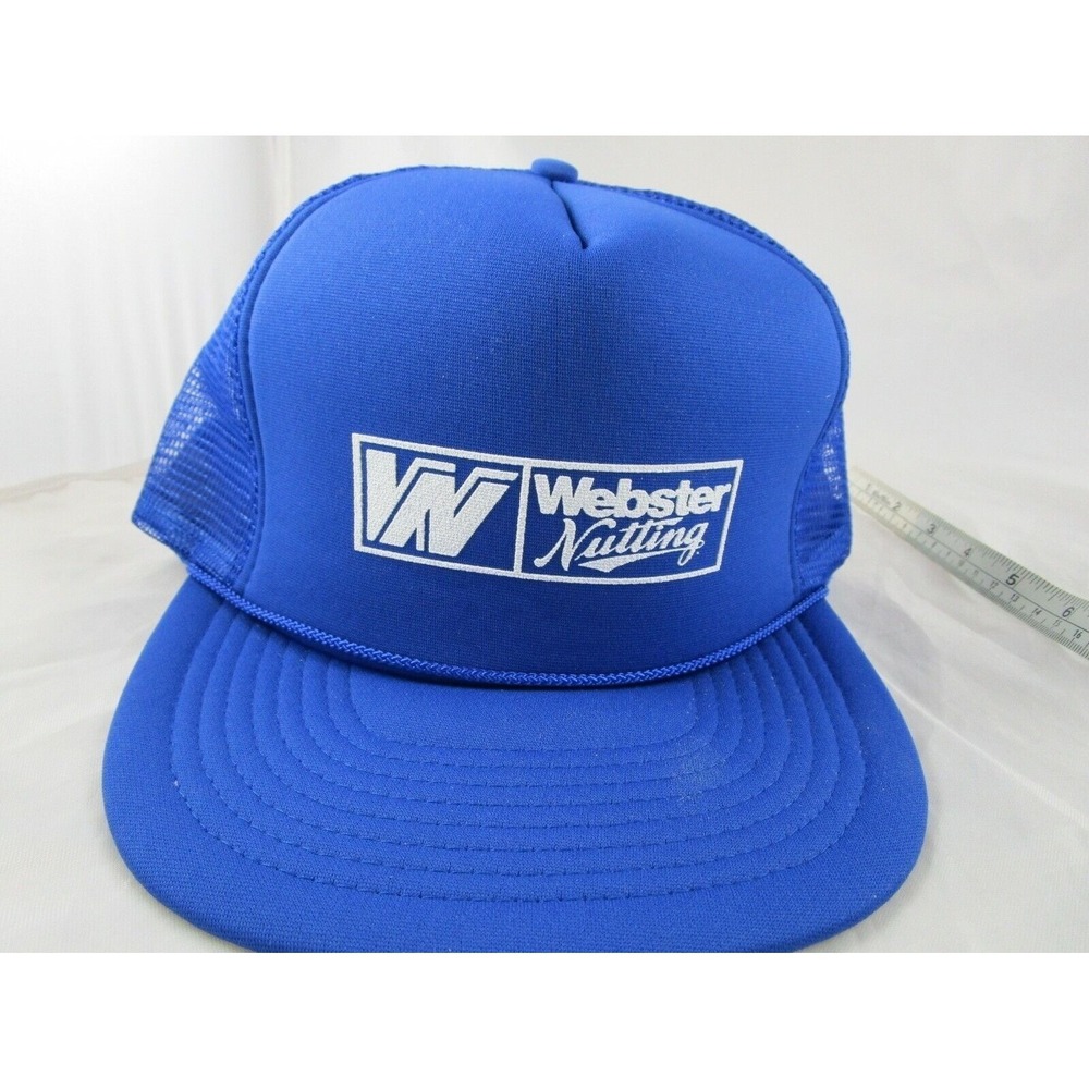 Webster Nutting Blue Snapback Hat Mesh Mohrs